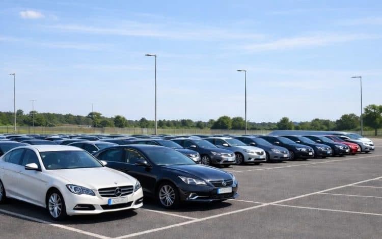 JetLux-Valet Außenparkplatz